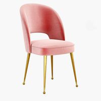 Swell Modern Upholstered Dining Room Chair TOV Furniture