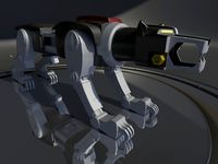 3D Voltron - Green Lion model