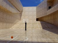 Basketball arena stadium