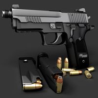 Sig Sauer P229 Dark Elite TB 9mm