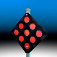 CZ05 Red Reflective Sign 1