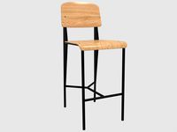 Standard bar stool Jean Prouve