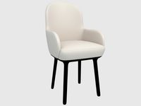 Beetley Small Bridge Wooden Legs Armchair