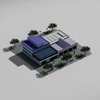 Low Poly Blocks (Shops)
