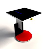 Gerrit Thomas Rietveld Schroeder Table