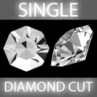 Single Diamond cut