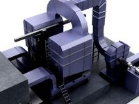 Heating filtration equipment cinder cleaner