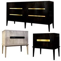 Dresser, nightstand by Brownstone Furniture
