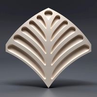 Gypsum 3D panel 38