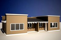 Semi detached family house