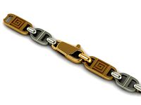 beautiful chain or bracelet  greek pattern meander