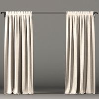 Light brown curtains