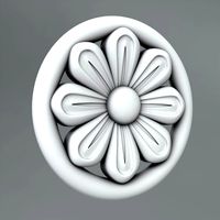 Carved rosettes 26