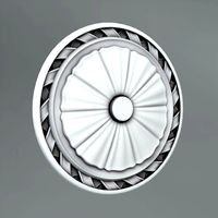 Carved rosettes 25