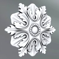 Carved rosettes 13
