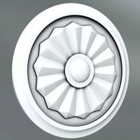 Carved rosettes 5