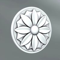 Carved rosettes 2