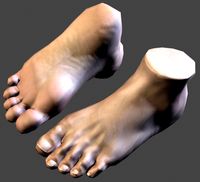 Lowpoly Foot