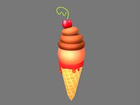 Ice Cream Cherry
