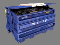 Dumpster Blue