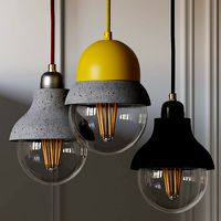 Maayan - Pendant Lightweight Concrete Lamp