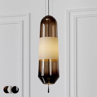 Mini Glass Pendant Light 3 Different Materials