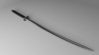 Curved Sword 1