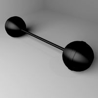 Fixed Barbell 45 kg