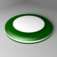 Bold-disc Frisbee