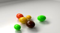 Candies variety color