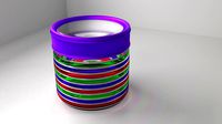 Food Canister 2 - Purple