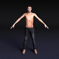 Male Model #12 - Rigged