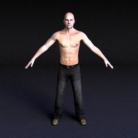 Male Model #5 - Rigged
