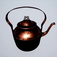 Medieval Copper Kettle