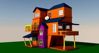 Cartoon house