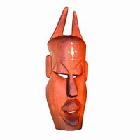 African Mask hy poly 3D model