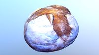 Bread LOW poly 3D model