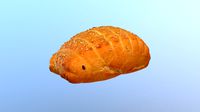 Loaf seeds HY poly 3D model