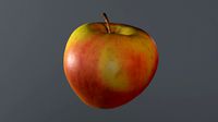HY poly Apple 02 3D model