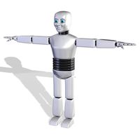 Robot Cyborg Android Character