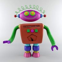 Cartoon Robot Vol