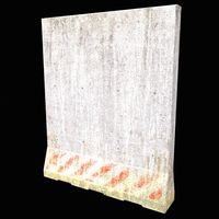 High Concrete Block