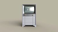 Classic White 21-Inch Television