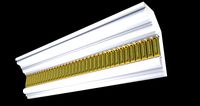 Patterned Cornices 3d Model 07