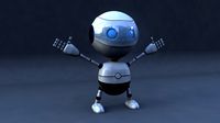 Rigged Robot Model