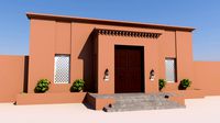 Traditional Moroccan Door Marrakech City