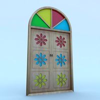 Traditional Moroccan Door