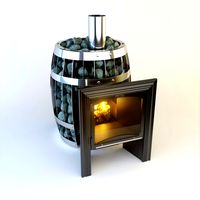 SiberStove Sauna Wood Grid Stove Sanything