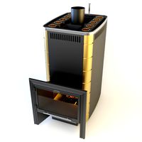 SiberStove Business Class Wood-Burning Hot Stone Stove Healy