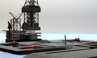 oil drilling rig
